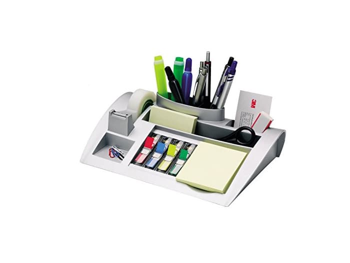 Product 3M Post-it C50 - Organizador de escritorio - Incluye 1 bloc de