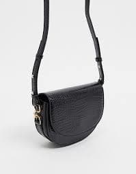 Producto Bandolera saddle en negro de Topshop