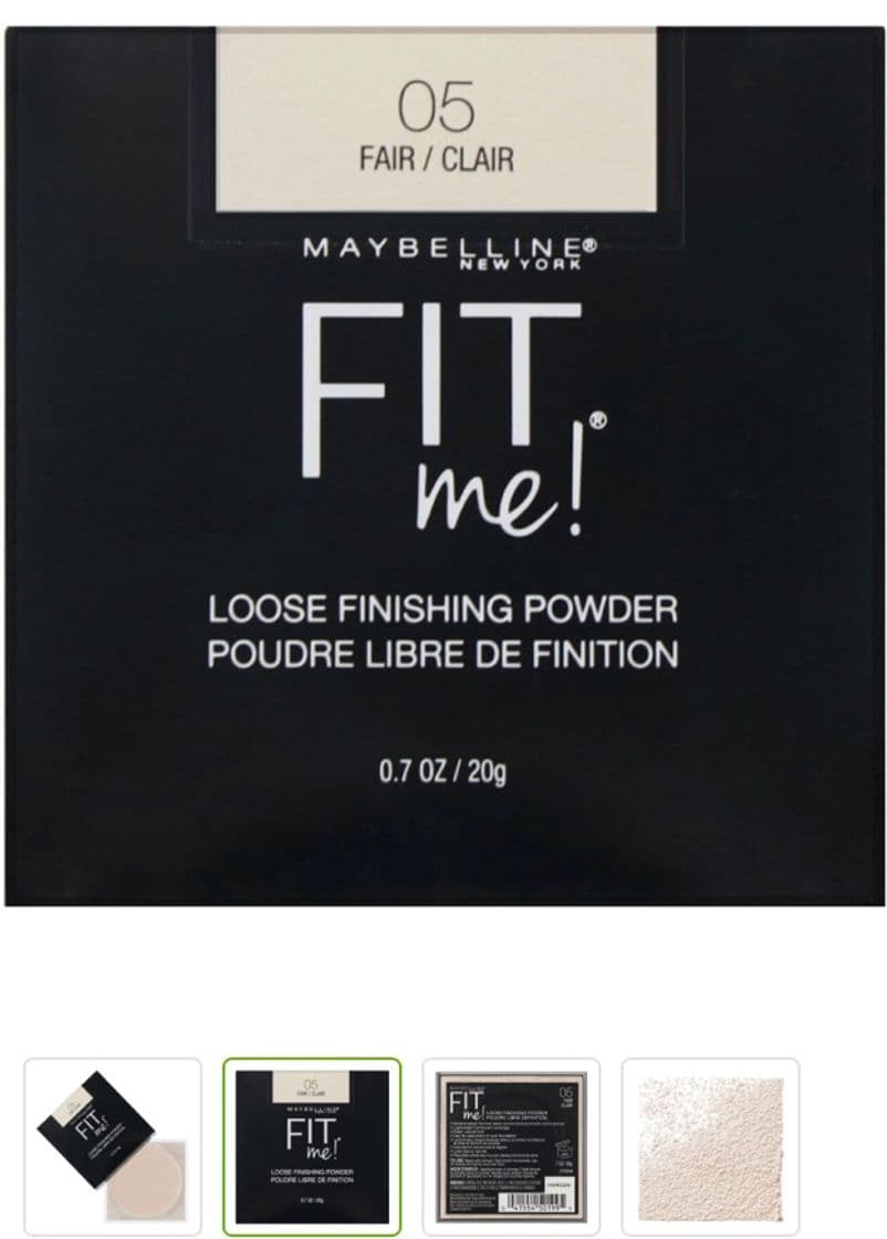 Producto maybelline fit me loose powder