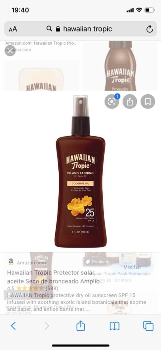 Fashion Aceite bronceador Hawaiian Tropic