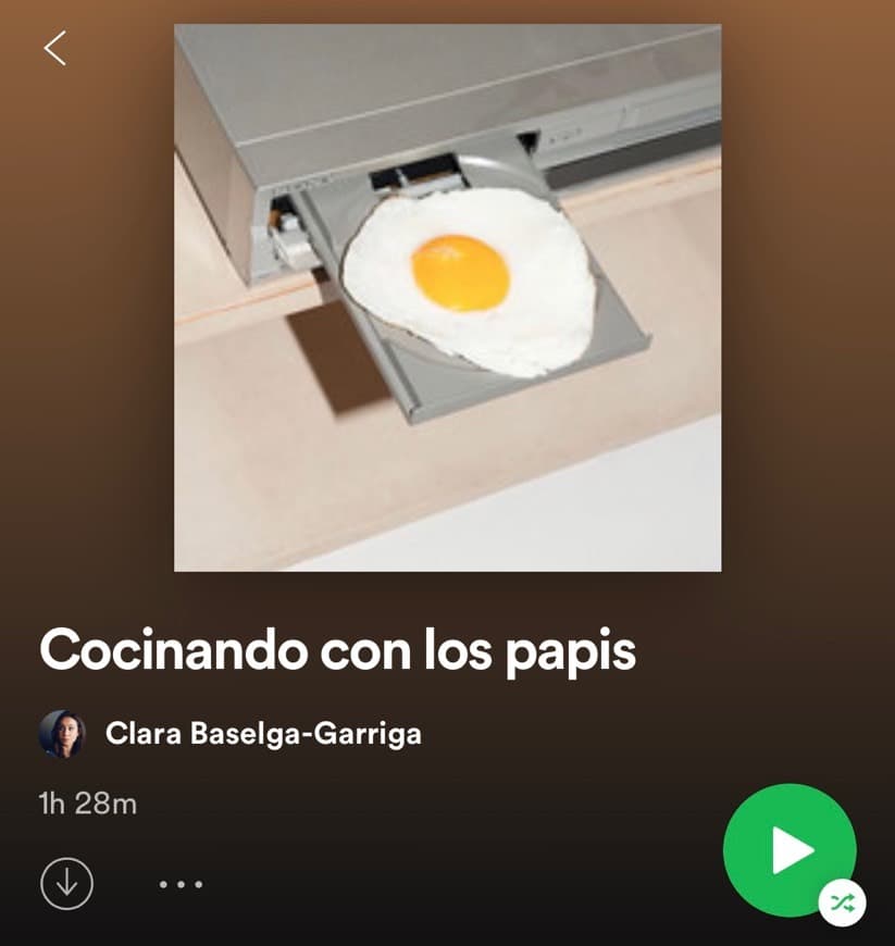 Canción Cocinando con los papis