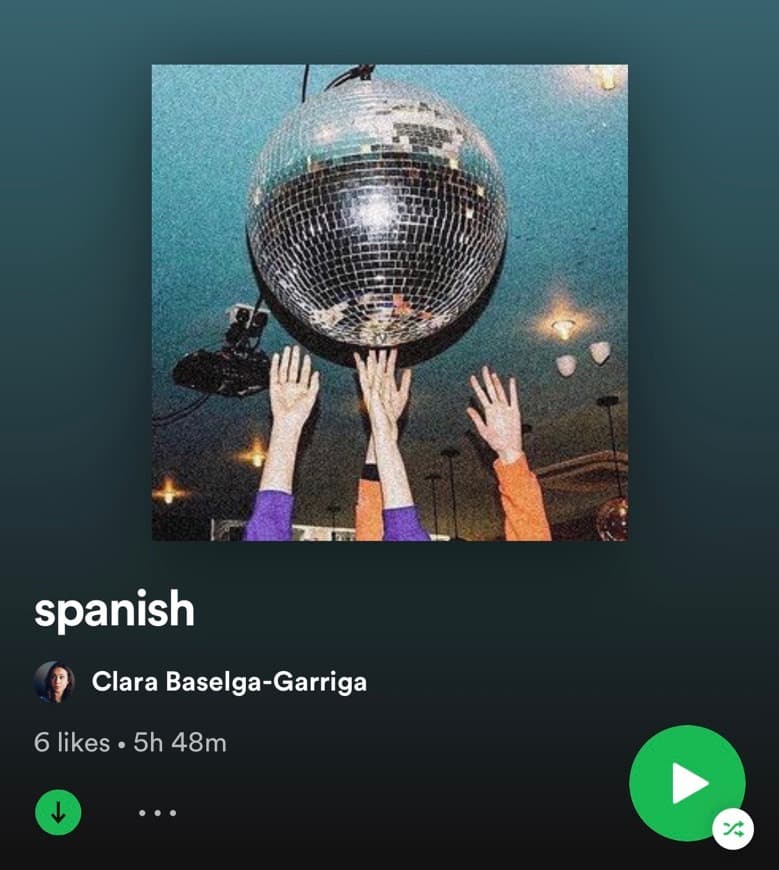 Canción Spanish 