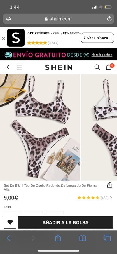 Product Bikini estampado leopardo