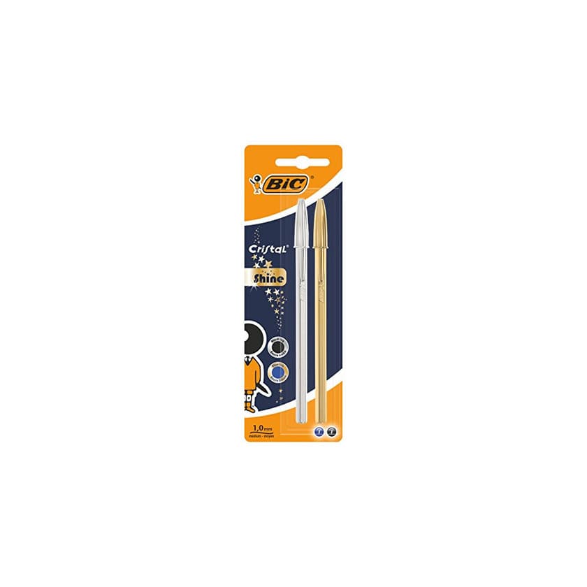 Electrónica BIC Cristal Celebrate - Pack de 2 bolígrafos