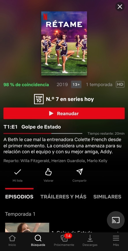 Serie Rétame 