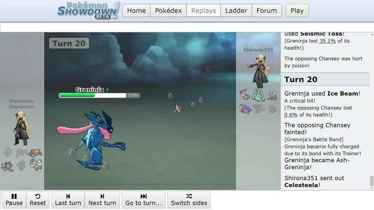 Videogames Pokémon Showdown