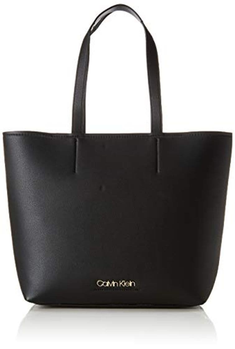 Fashion Calvin Klein - Ck Must Medium Shopper, Bolsos totes Mujer, Negro