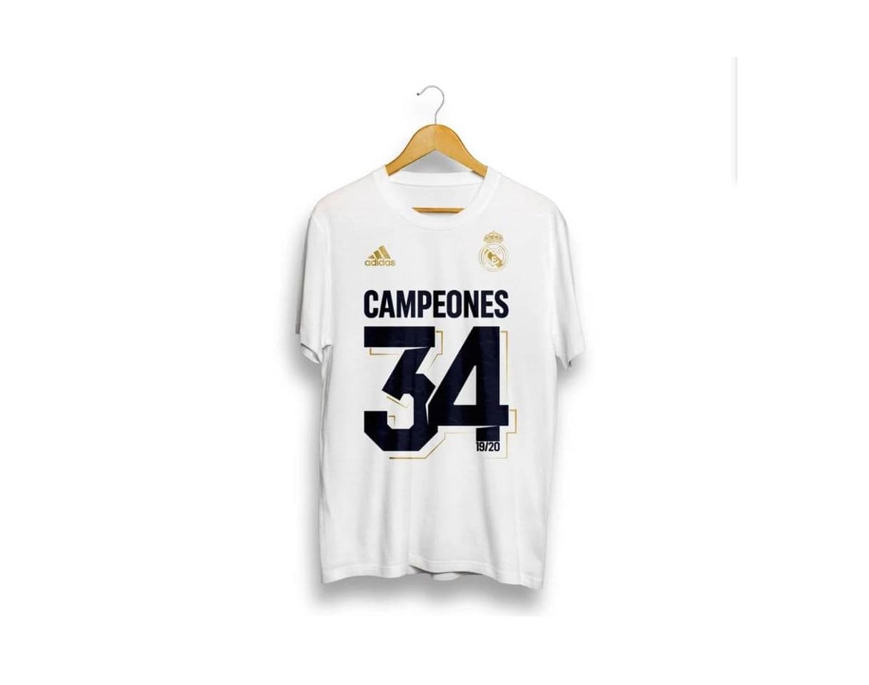 Fashion Camiseta Adidas Real Madrid de Campeones 2019