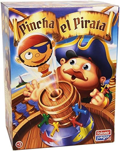 Product Falomir- Pincha el Pirata Juego de Mesa, Multicolor, única