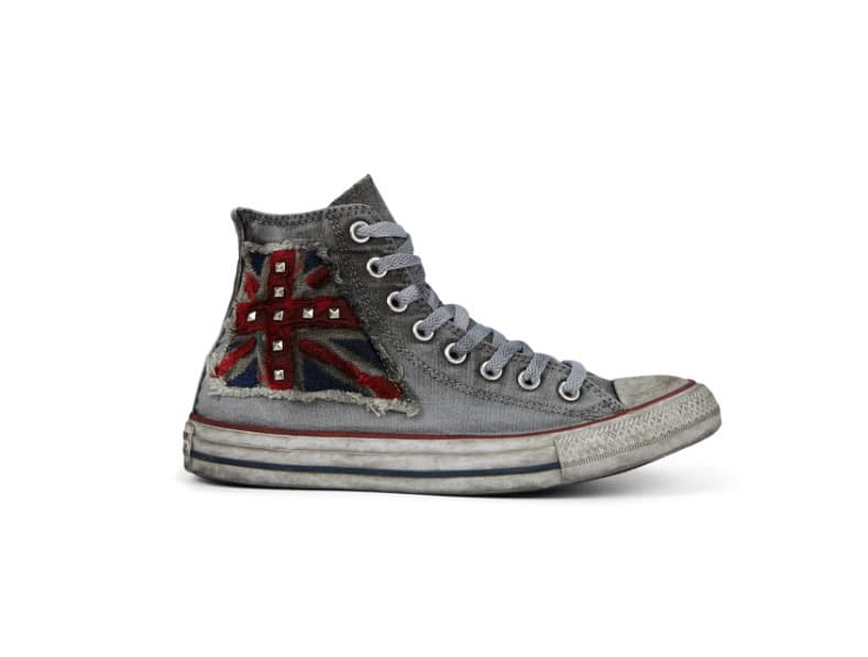 Producto Converse Grises Desgastadas Bandera America 