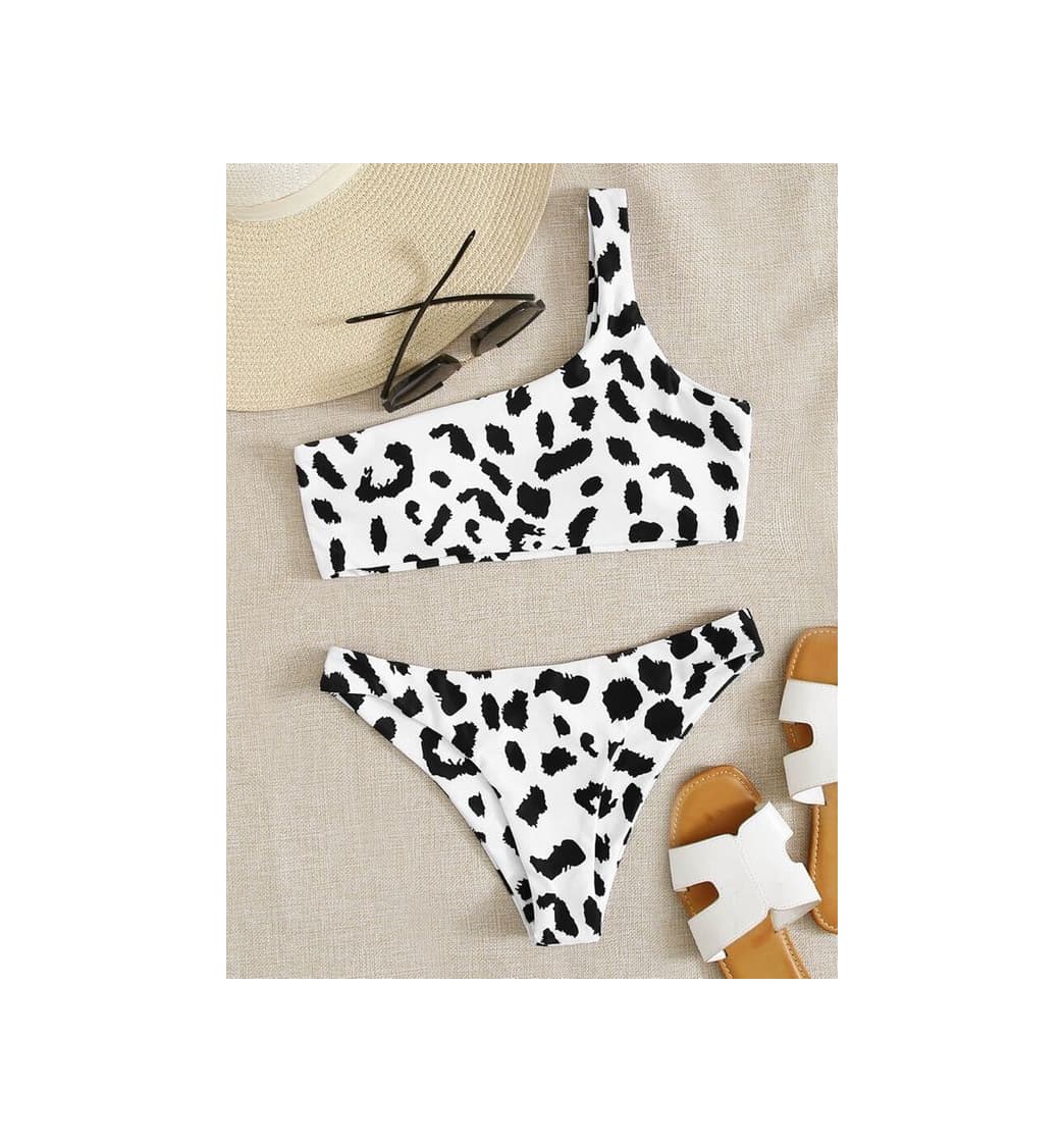 Producto Bañador Bikini De Un Hombro De Leopardo