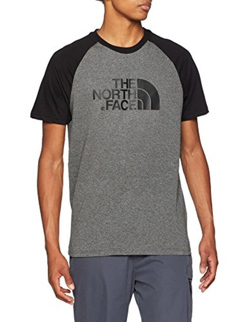 Product The North Face SS Raglan Easy tee Camiseta, Hombre, Gris