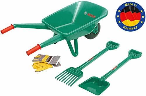 Product Theo Klein-2752 Bosch Set De Jardineria Con Carrito De Jardinero, 4 Piezas,