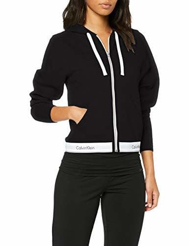 Producto Calvin Klein Top Hoodie Full Zip Capucha, Negro