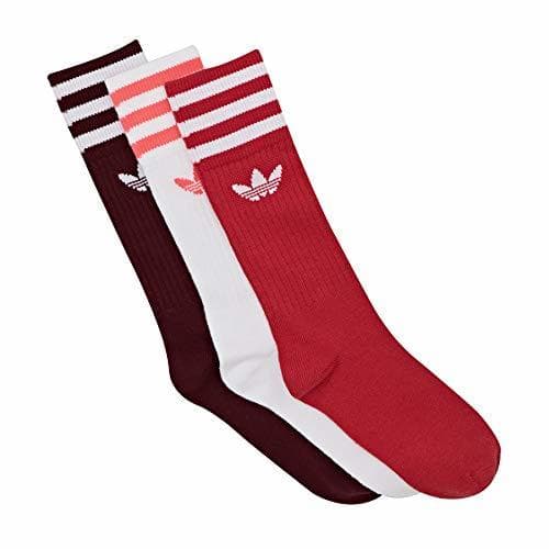 Fitness adidas Solid Crew Sock 3 Pack Socks