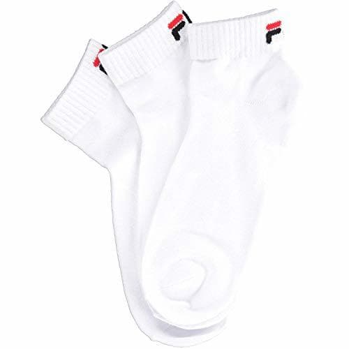 Moda Fila 3 pares de calcetines quarter sneaker socks Trainer unisex 35-46 -