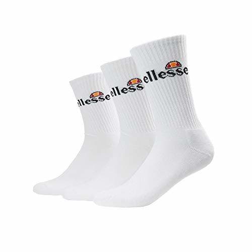 Moda Ellesse Arrom 3PK Calcetines white