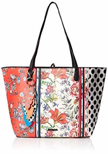 Moda Desigual - BOLSO TRIPATCH CAPRI NO REV Mujer color