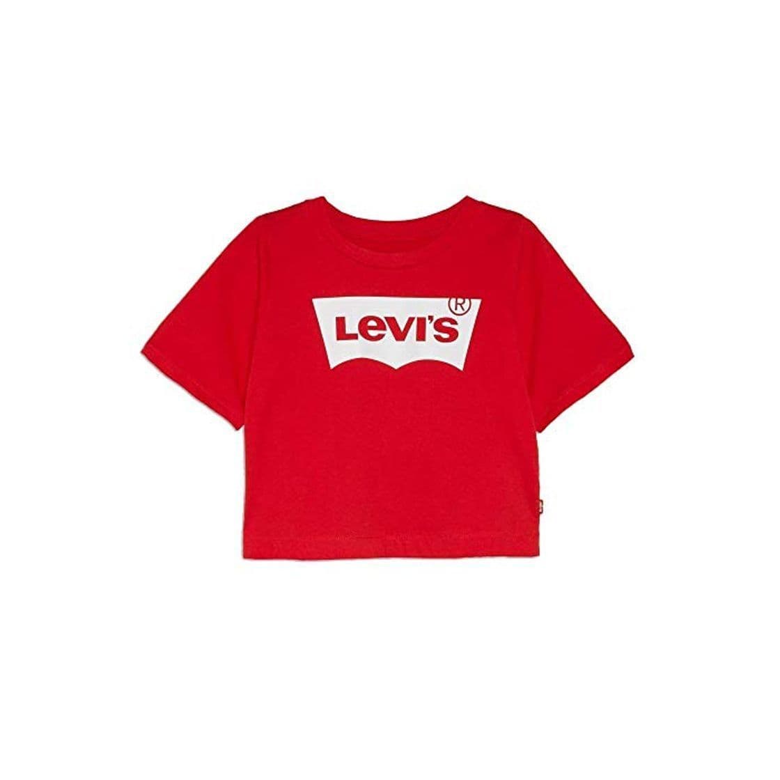 Fashion Levi's kids Lvg Light Bright Cropped Top 4e0220-r6w-lr Camiseta