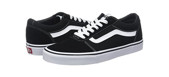 Fashion Vans Ward Canvas, Zapatillas Hombre, Negro