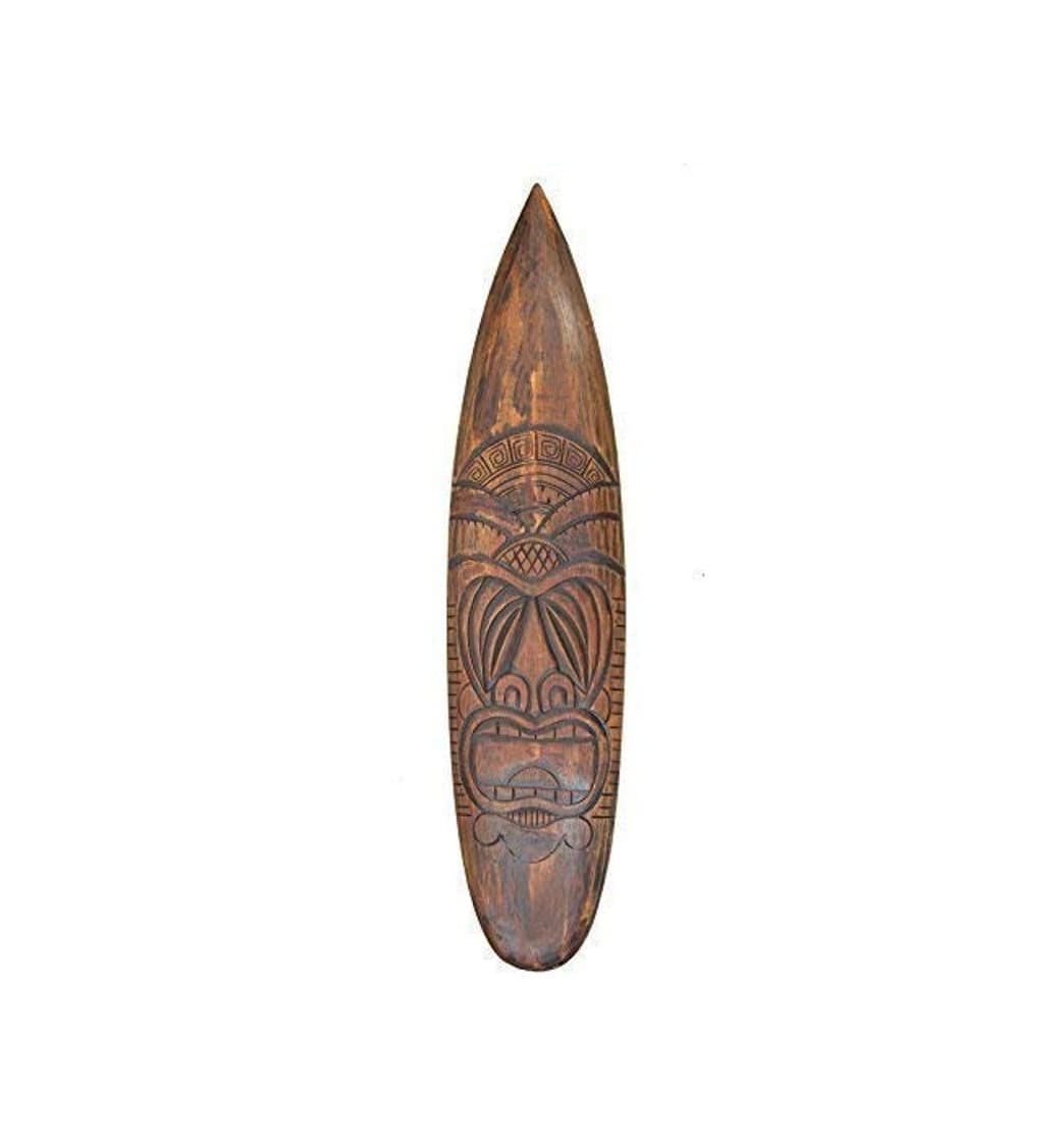 Product Interlifestyle Tiki Tabla de Surf 100cm Im Hawai Maui Style Tabla de Surf Letrero Isla de Pascua