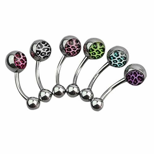 Producto Ogquaton Piercing del Cuerpo de la Barra del Anillo del Ombligo del