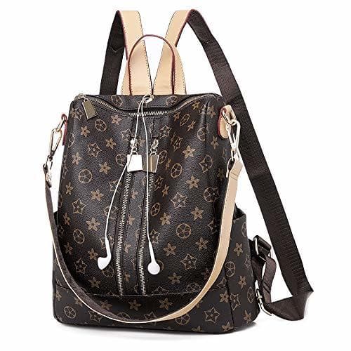 Producto TXVSO Moda de cuero con cremallera Mochila Mochila Monedero Bolso Crossbody Bolsa