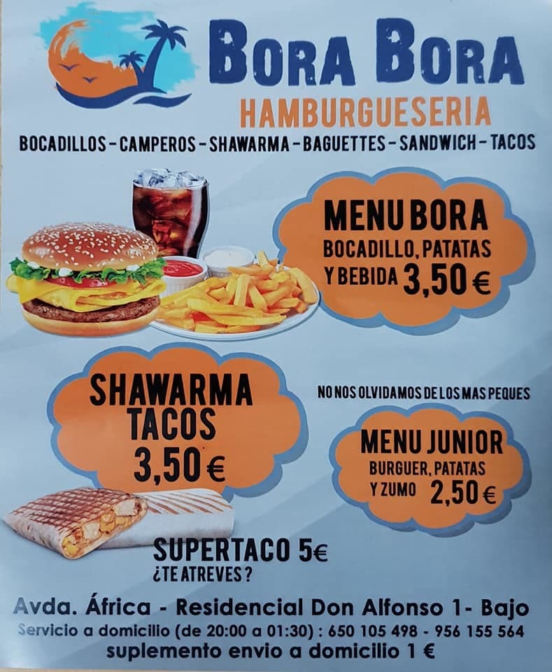 Lugar Hamburguesería Bora Bora