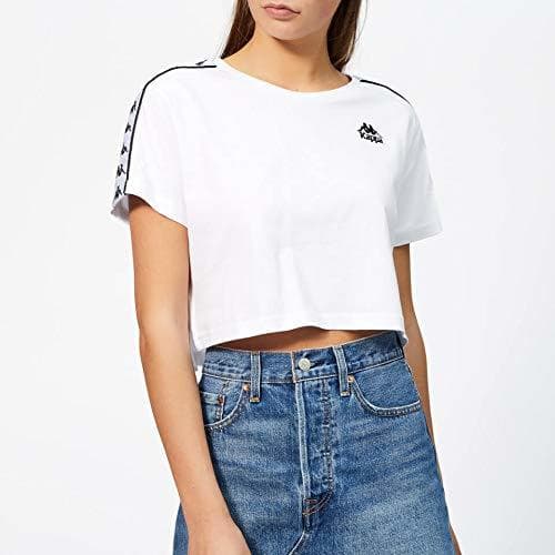 Moda Kappa Women's Banda Apua Cropped Short Sleeve T-Shirt