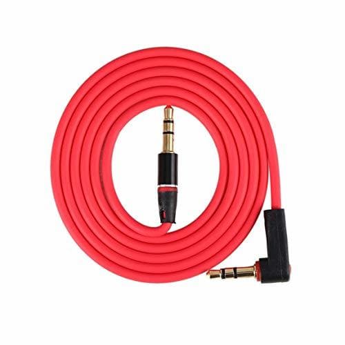 Electrónica 3.5mm 3 Polos Coaxial Macho a Macho Grabar Cable Auxiliar de Audio