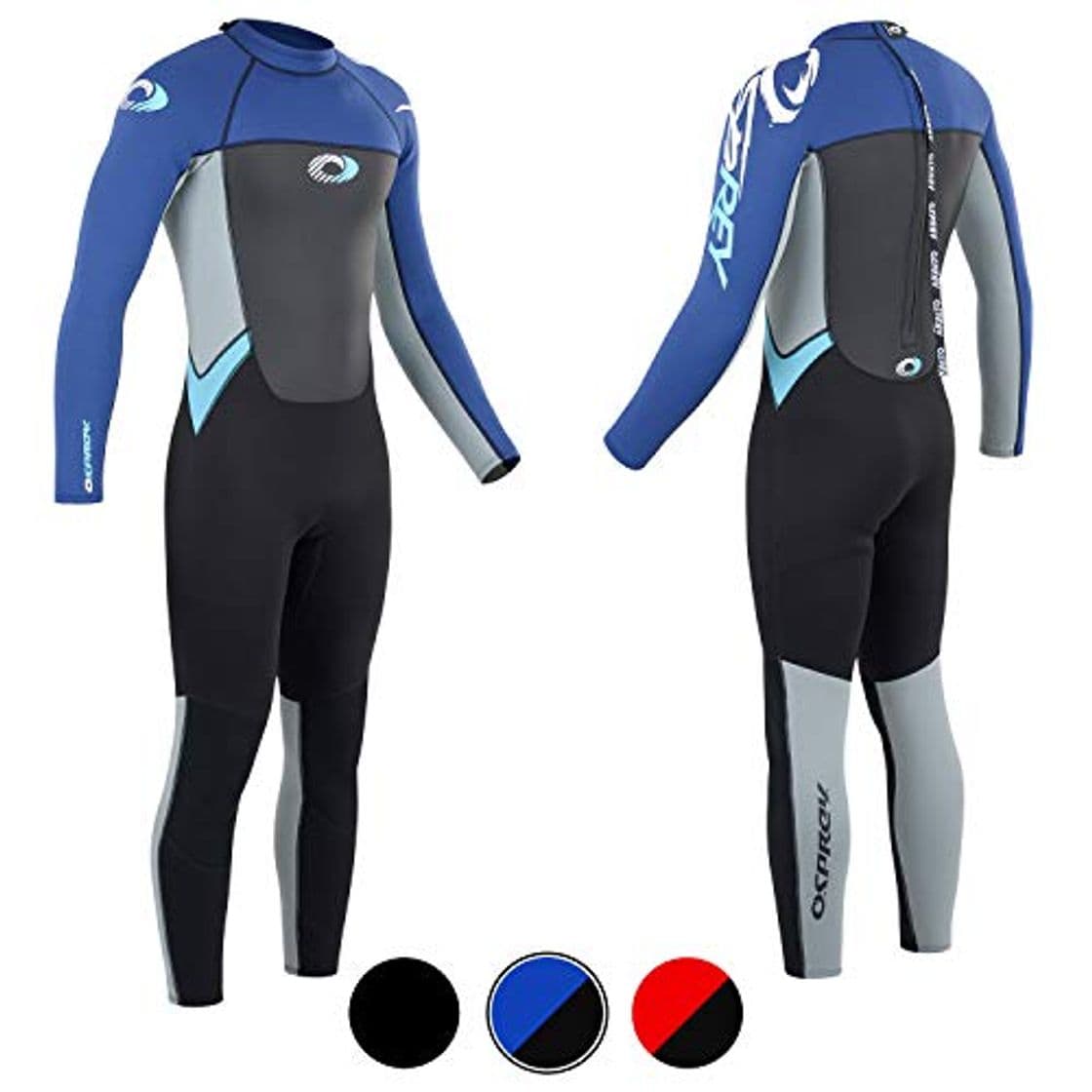 Product Osprey OSP M LNG 3MM-Origin Traje de Neopreno de Longitud Completa, Hombre,