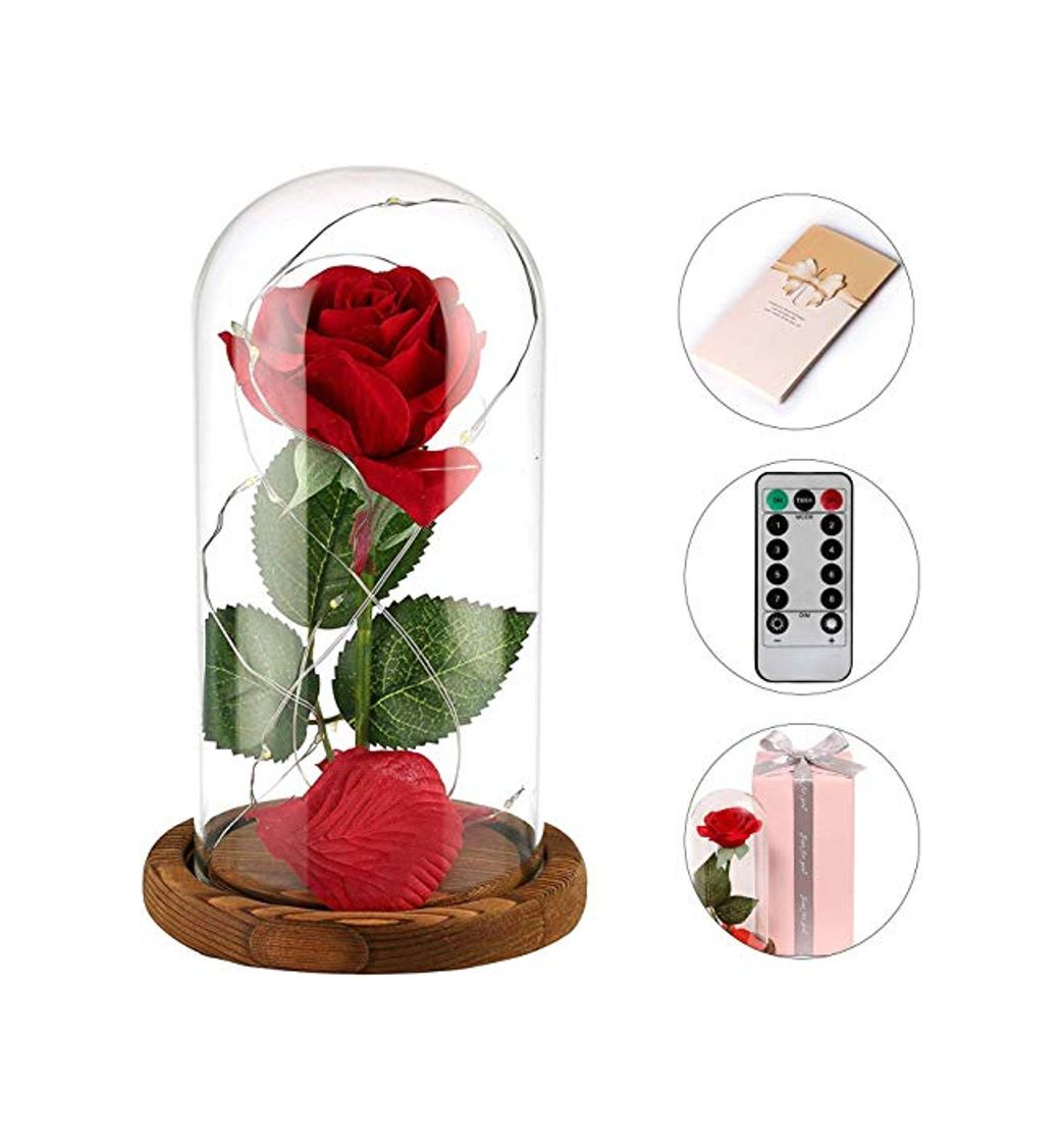 Product Anaoo Rosas Bella y la Bestia Regalo para Mujeres