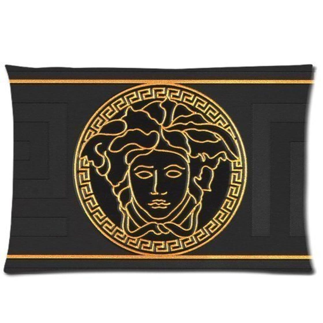 Product at-baby Custom Versace Decoración del hogar personalizado con cremallera fundas de almohada