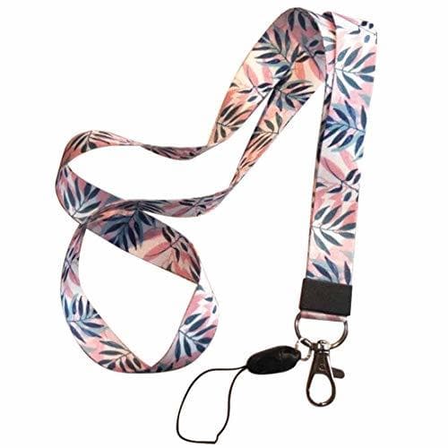 Home uu19ee Correa del teléfono móvil Flor Lanyard Correa para el Cuello para