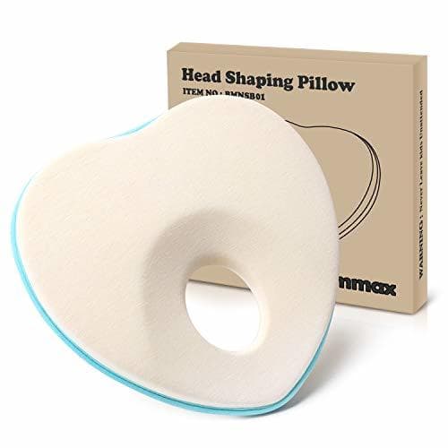 Product Bammax Almohada Plagiocefalia Bebe, Almohada Bebe para Evitar Cabeza Plana, Cojin Mimos