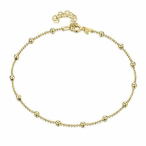 Moda Amberta® 925 Fina Plata de Ley - 18K Chapado en Oro -