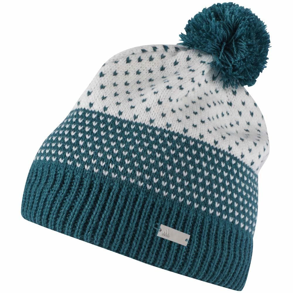 Fashion adidas Womens Lined Beanie Gorro de Punto, Verde