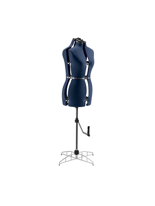 Home Singer DF250, Maniquí de costura ajustable Torso coser, Azul, M/L