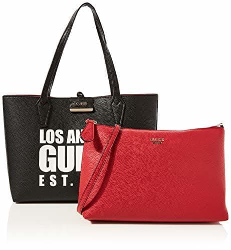 Moda Guess Bobbi Inside out Tote, Bolso Tipo Mujer, Multicolor