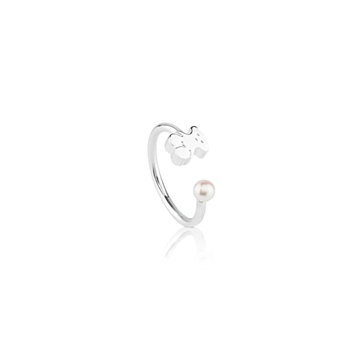 Fashion TOUS Sweet Dolls - Anillo de Plata de Primera Ley con Motivo