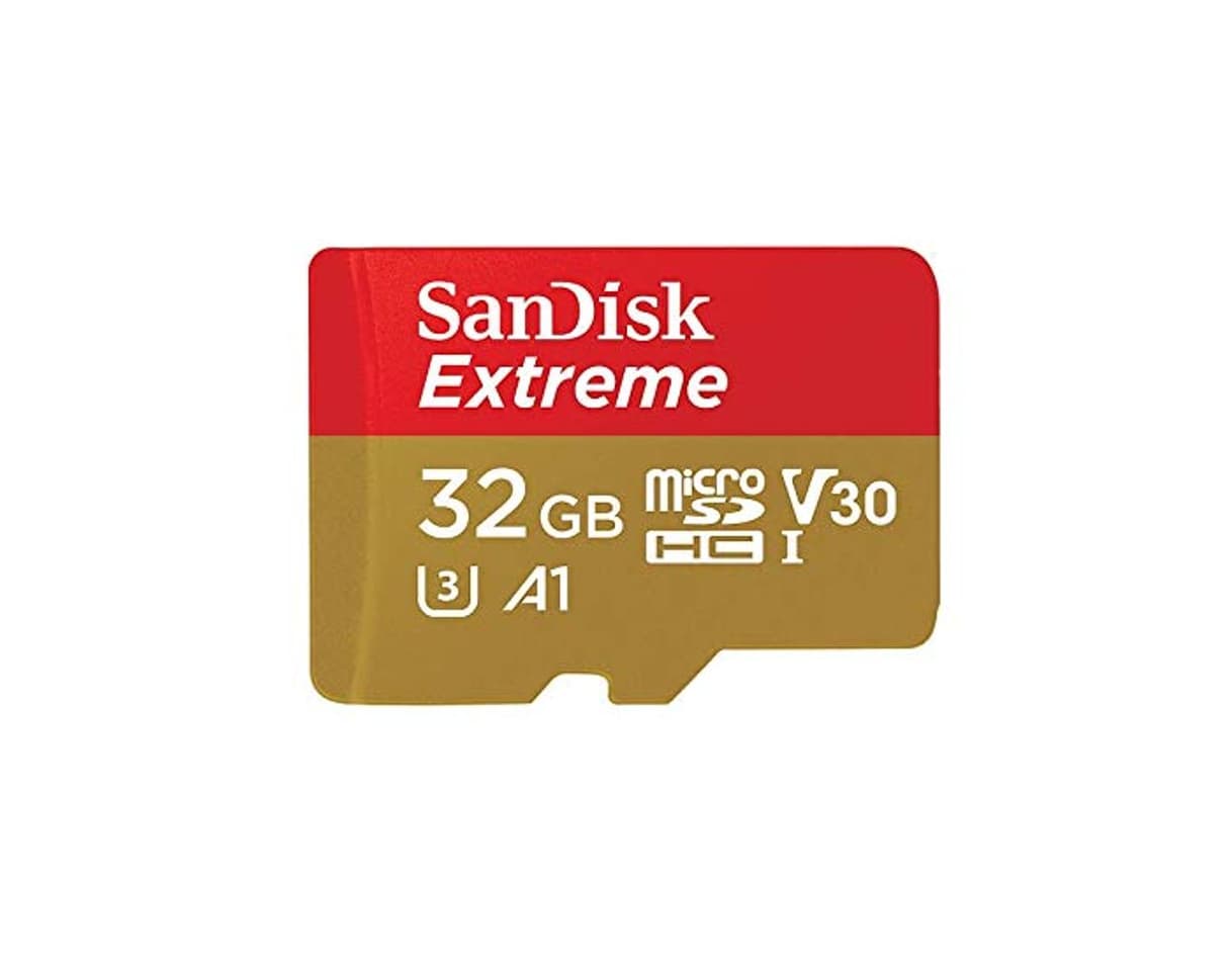 Producto SanDisk Extreme - Tarjeta de memoria 32GB microSDHC para móvil, tablets y