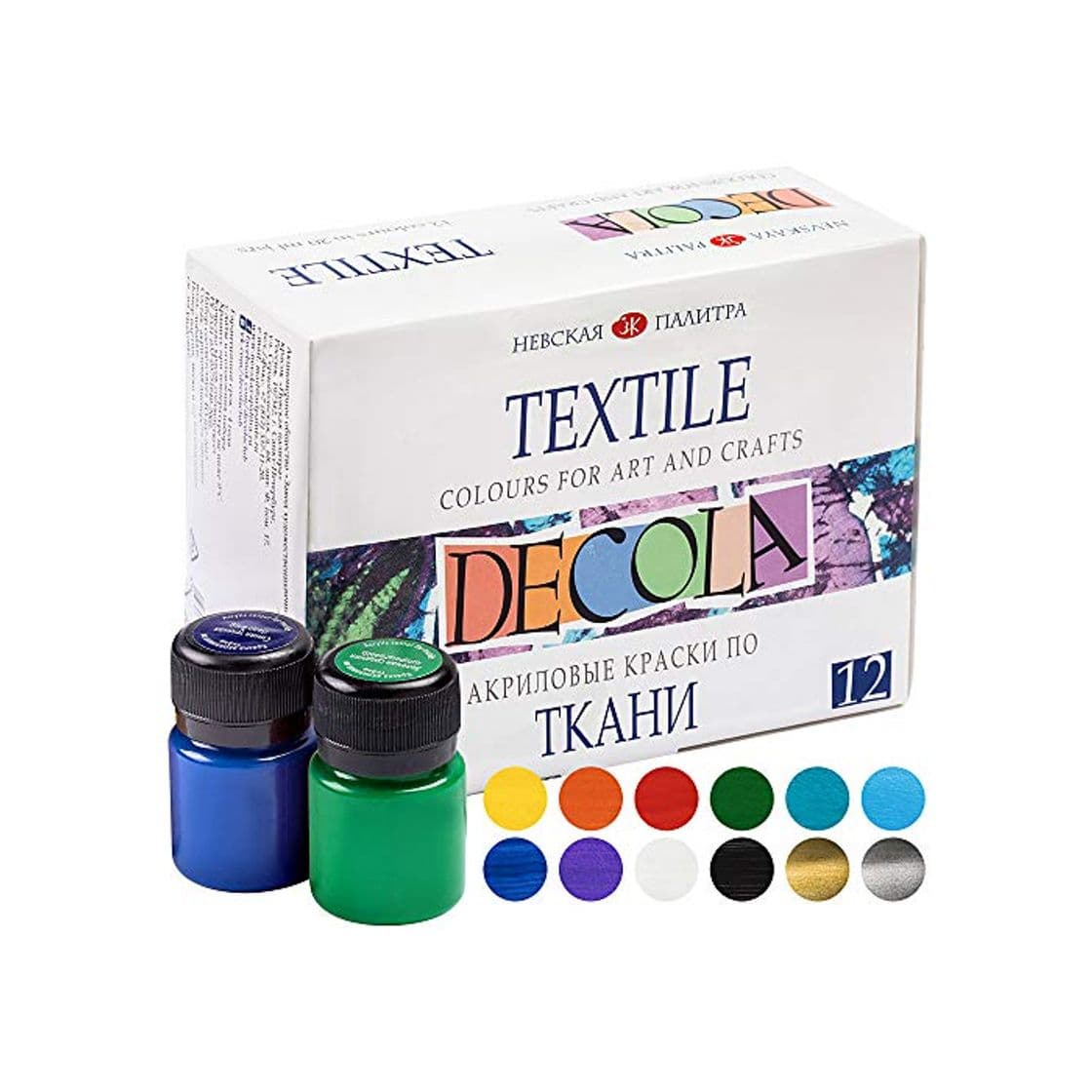 Producto Decola Set Pintura Textil Acrilica