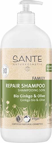 Belleza Sante Naturkosmetik Kur Champú Ginkgo y orgánicos de oliva 950 ml, 1