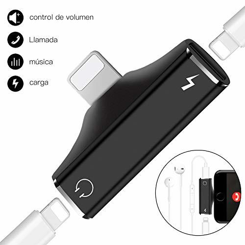 Electrónica Adaptador de Auriculares Compatible para i-Phone XS MAX XR X 7 Plus