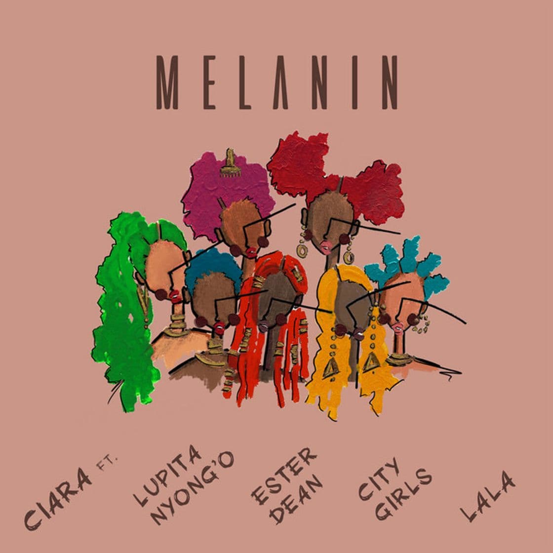 Canción Melanin (feat. Lupita Nyong'o, Ester Dean, City Girls, & LA LA)