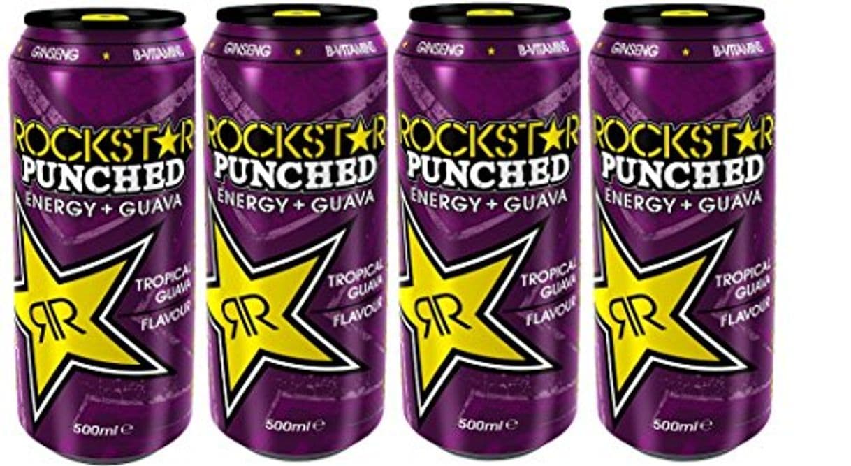 Producto Rockstar Guava Bebida Energtica Ligeramente Carbonatada