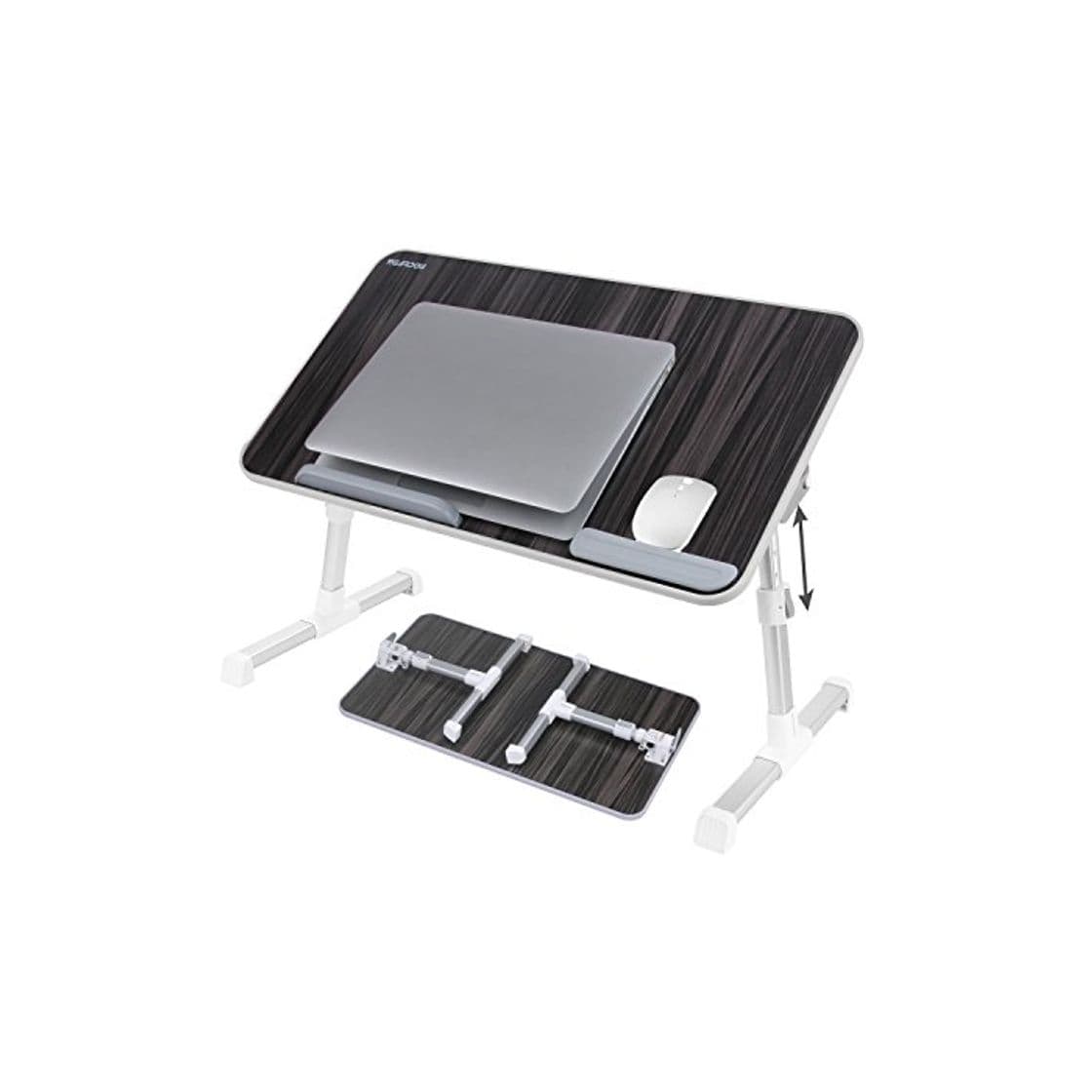 Product NearPow Mesa de Cama para Portátil Ajustable, Plegable Sofá Mesa de Desayuno,