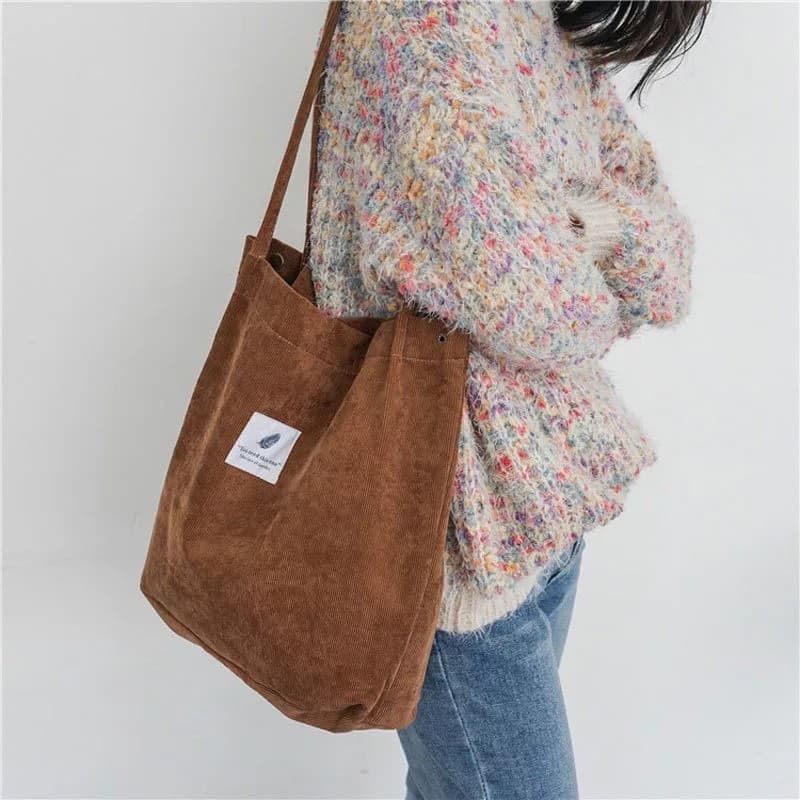 Product Bolso tote bag de pana