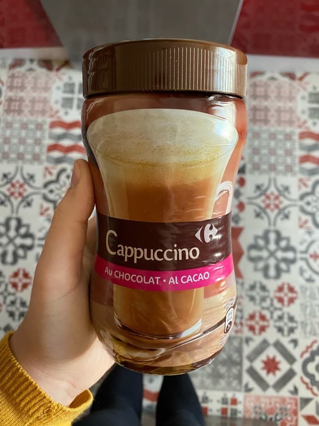 Product Capuccino con chocolate