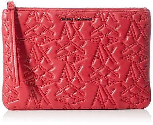 Producto Armani Exchange - 3d Logo Pouch, Monederos Mujer, Rojo